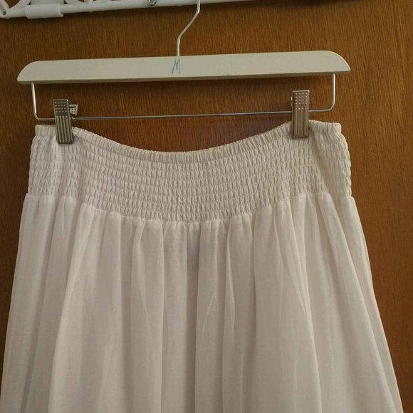 Guess by Marciano Romantic White Maxi Skirt, M - Picture 2 of 7
